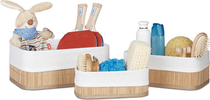 Actual product image Relaxdays Bath (3 x, 30 x 20 x 12.5 cm)