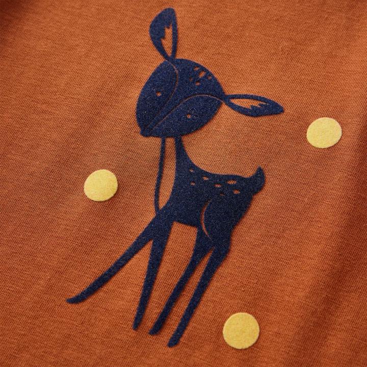 Immagine prodotto VidaXL Camicia da bambino a maniche lunghe Cognac 140,Materiale: 95 % cotone. 5 (140)