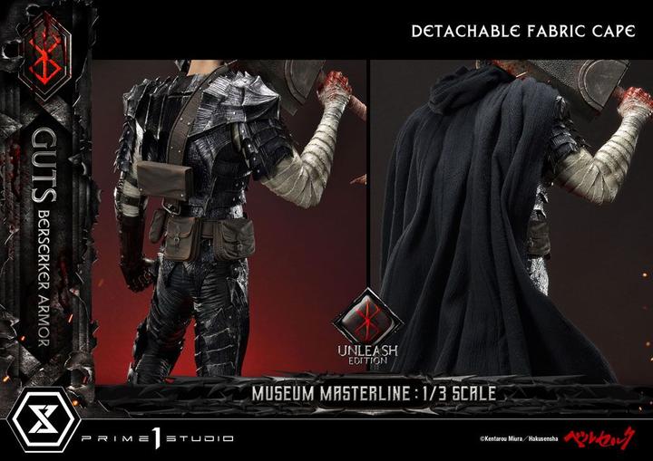 Image du produit Prime 1 Studio Berserk statuette Museum Masterline 1/3 Guts Berserker Armor Unleash Edition 121 cm