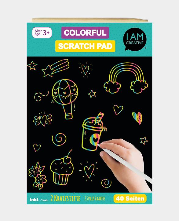 I Am Creative Kratzblock, Scratch Block (230 g/m², 1 x)