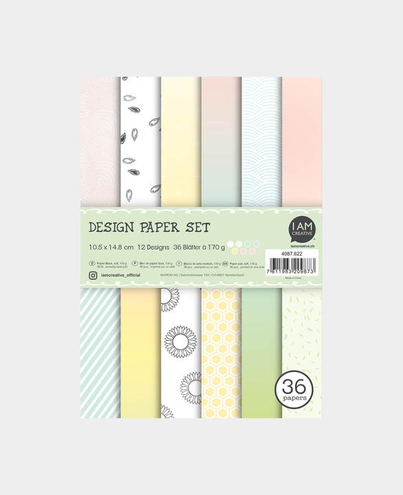 Produktbild I Am Creative Design Papier (170 g/m², 36 x)