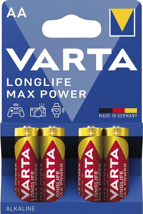 Varta LongLife Max Power (4 pcs., AA, 2980 mAh)