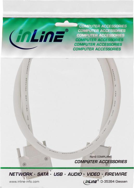 Immagine prodotto InLine Cavo SCSI U320 da 68pin micro Centronic St a 68pin micro Centronic St 1