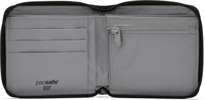 Actual product image Pacsafe RFIDsafe Zip Around Wallet schwarz