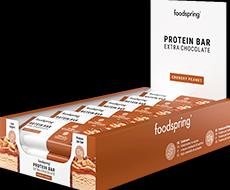 Produktbild Foodspring Protein Bar Extra Chocolate (Crunchy Peanut, 1 Stk., 668 g)