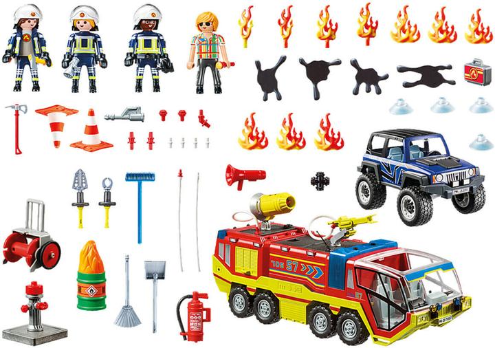 Produktbild Playmobil Feuerwehreinsatz mit Löschfahrzeug (70557, Playmobil City Action)