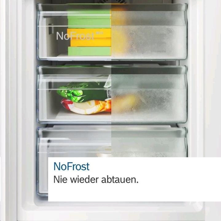 Image du produit Bosch Hausgeräte Série 4 Réfrigérateur/congélateur indépendant avec partie congélation en bas 203 x 60 cm (363 l)
