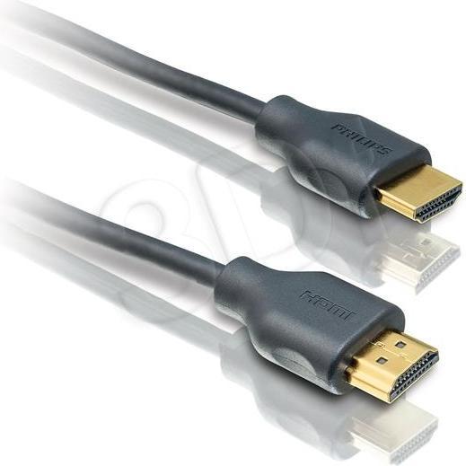 Produktbild Philips HDMI – HDMI kabelis 1,8 m juodas (SWV5401H (1.80 m, HDMI)