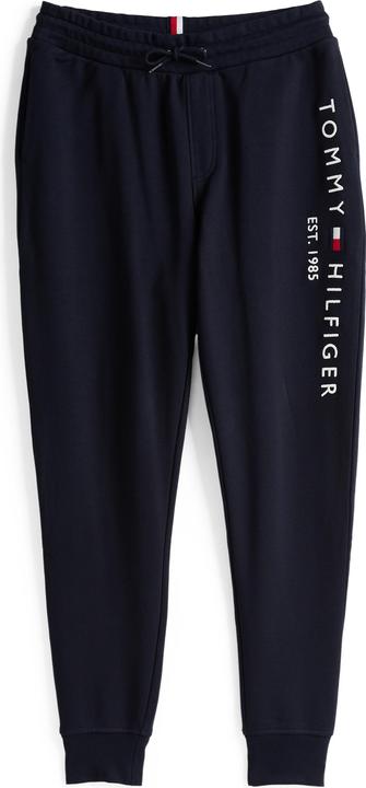Tommy Hilfiger Herren Jogginghose Tommy Logo Sweatpants Baumwolle, Blau (Desert Sky), M (M)