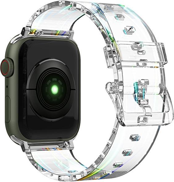 Produktbild EKO Uhrenarmband TPU Transluzent Transparent (TPU (hartes Silikon))