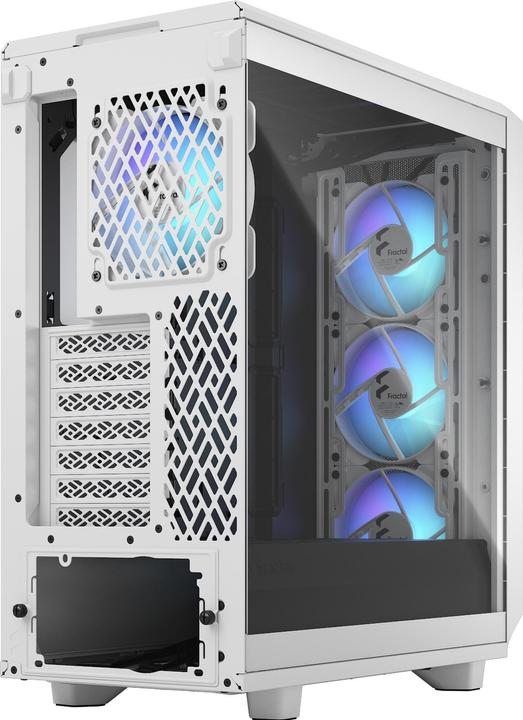 Actual product image Fractal Meshify 2 Compact RGB White TG Clear (ATX, mATX, Mini-ITX)