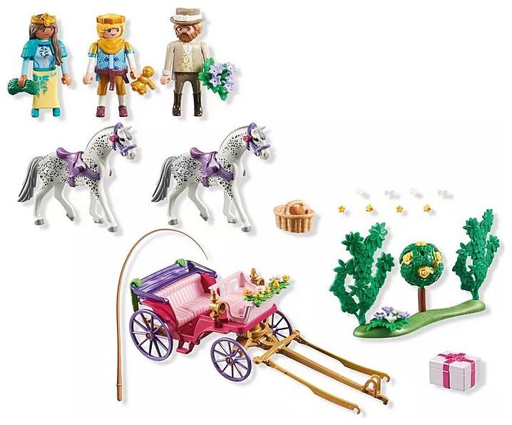 Productafbeelding Playmobil Koetsrit met prinses en prins (71846, Playmobil prinses magie)