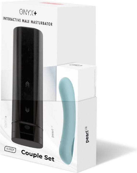 Actual product image Kiiroo Onyx Plus & Pearl2 Plus Couple Set Turquoise