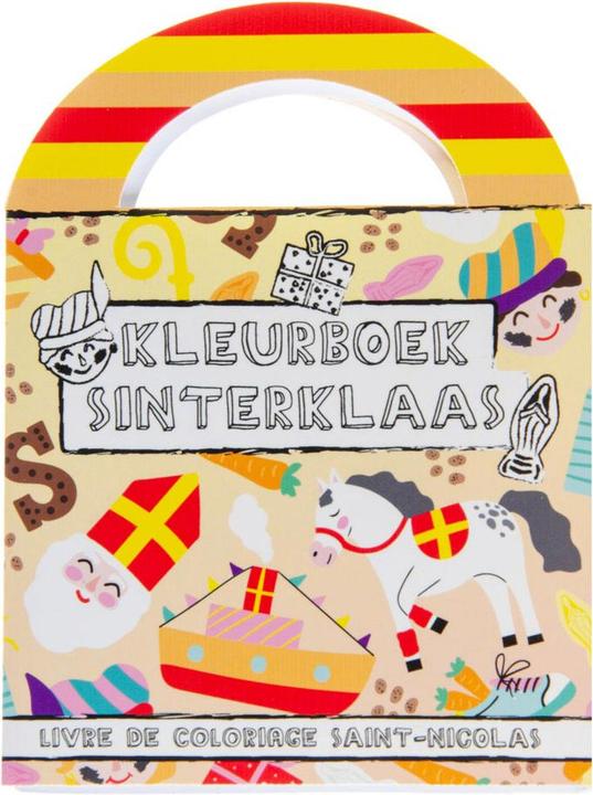 Produktbild LG-Imports Malbuch mit Aufklebern Sinterklaas