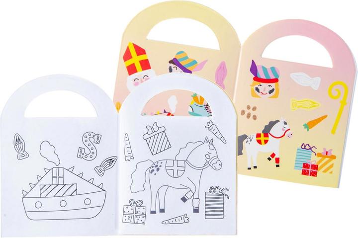 Produktbild LG-Imports Malbuch mit Aufklebern Sinterklaas
