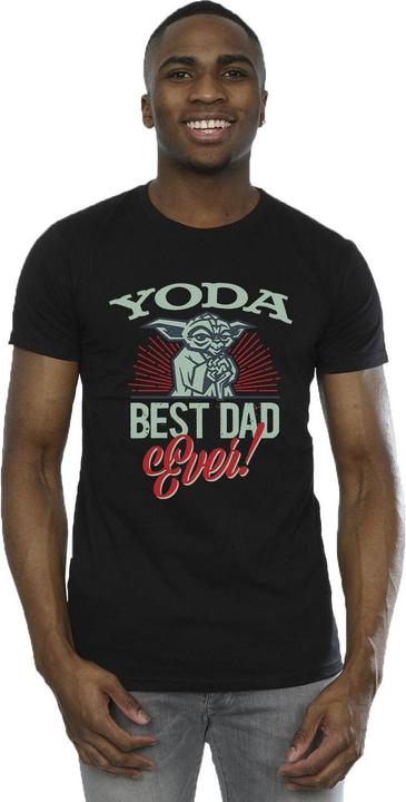 Immagine prodotto Star Wars Mandalorian Yoda Dad Maglietta Uomo (S)