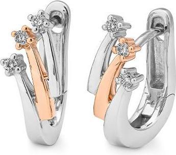 Breuning OHRSCHMUCK - BRILL. 0,09 Ct. H/si (585, - Gold)