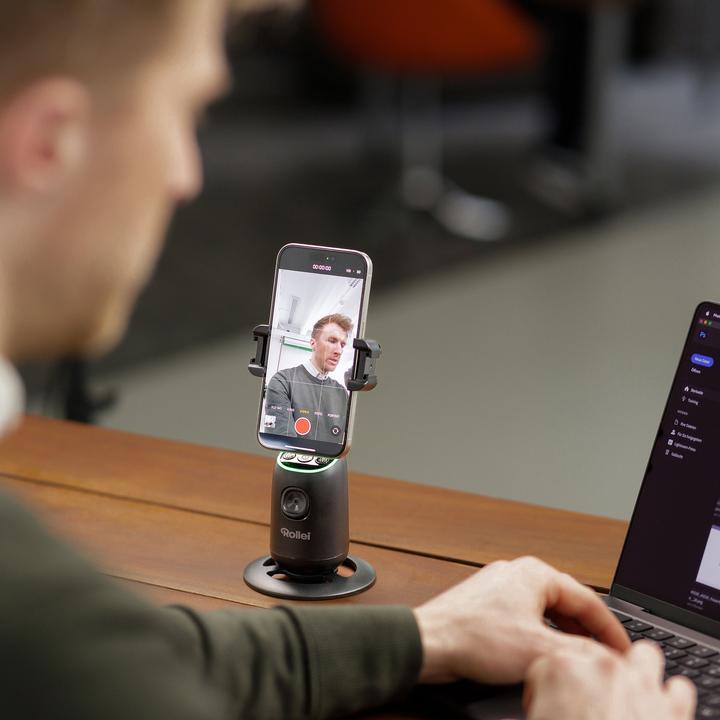 Actual product image Rollei Desktop I mit AI Tracking I Easy Creator (Smartphone)