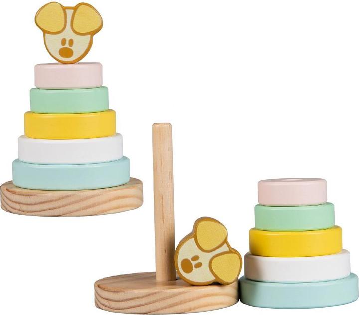 Actual product image Rubo Toys Woezel & Pip Pip Stacking Tower