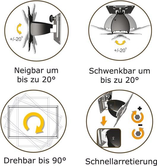 Produktbild Tronje AR011 (Wand, 24", 12 kg)