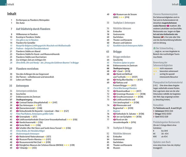 Produktbild CityTrip Antwerpen, Brügge, Gent (Deutsch, Günter Schenk, 2023)