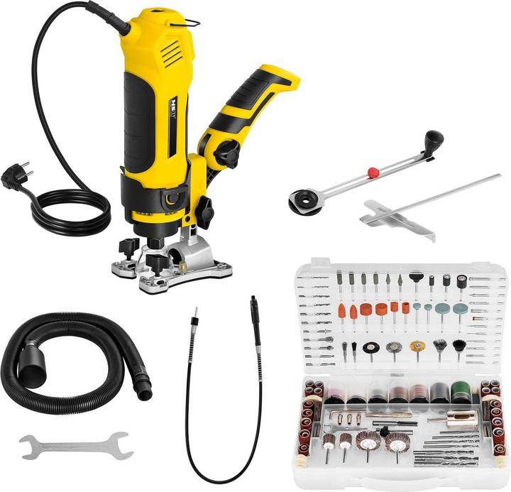 Produktbild MSW Twist A Saw Multitool Renovator Bohrer Trennsäge Stichsäge Betonfräse 550 W