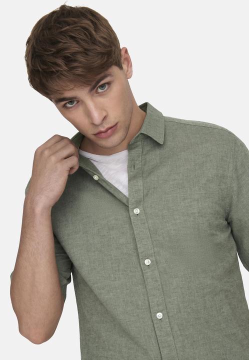 Actual product image Only & Sons Onscaiden Ss Solid Linen (M)