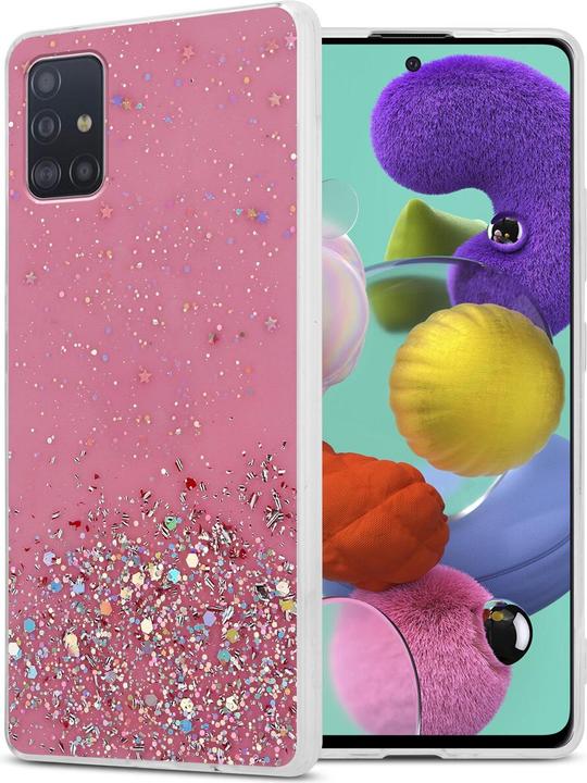 Image du produit Cadorabo Couverture TPU paillettes scintillantes (Samsung Galaxy M40s)