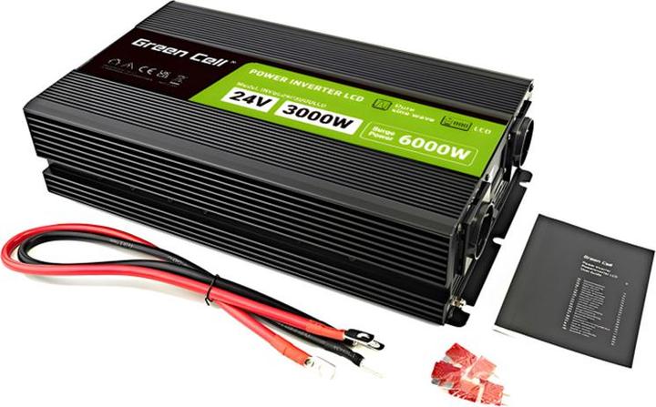 Immagine prodotto GreenCell Przetwornica LCD /6000W Czysty sinus z wywietlaczem