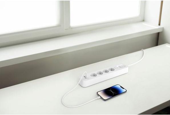 Produktbild Belkin Surgemaster Überspannungsschutz (4 x, USB-A, CEE 7/3, USB-C, 2 m)