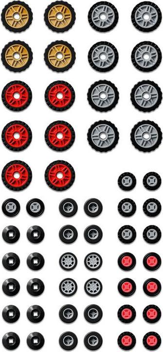 Actual product image LEGO Stone box with wheels (11014, LEGO Classic)