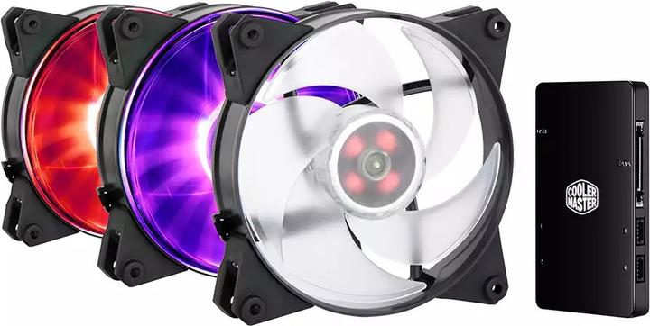 Image du produit Cooler Master Ventilateur CM Masterfan Pro 140 AP RGB 3 (140 mm, 3 x)