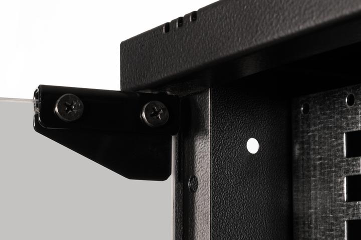 Actual product image Digitus 19" 7U wall-mounted housing, SOHO PRO 370 x 540 x 400 mm, black (7 RU, 19 inch rack)