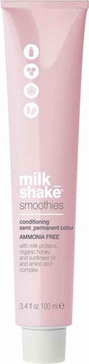 Actual product image Milk_Shake Vopsea semi-permanenta Smoothies 5.775VV, Castaniu Deschis Violet Intens, 100ml (5.77 Light Intense Violet Brown)