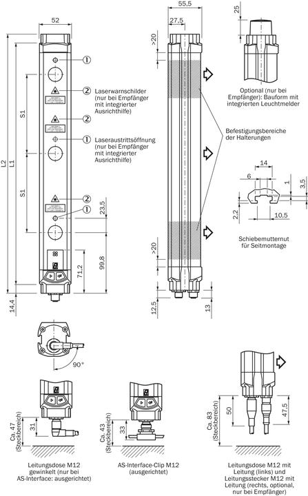 Image du produit Sick M40Z-043000TR0 (4.50 m)