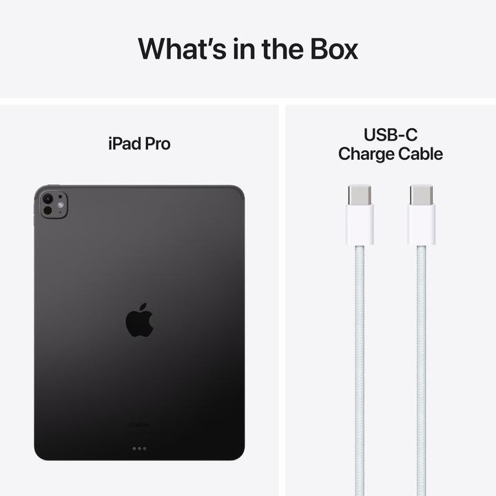 Productafbeelding Apple iPad Pro 13 2024 (M4) (Alleen WLAN, 13", 1000 GB, Ruimte Zwart)