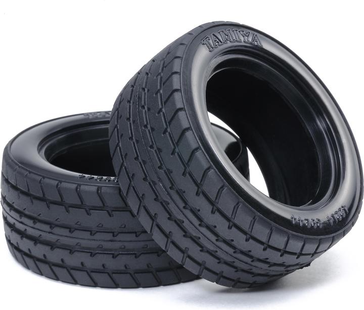 Actual product image Tamiya M-Chassis 60D Super Radial Tires (Soft,2pcs)