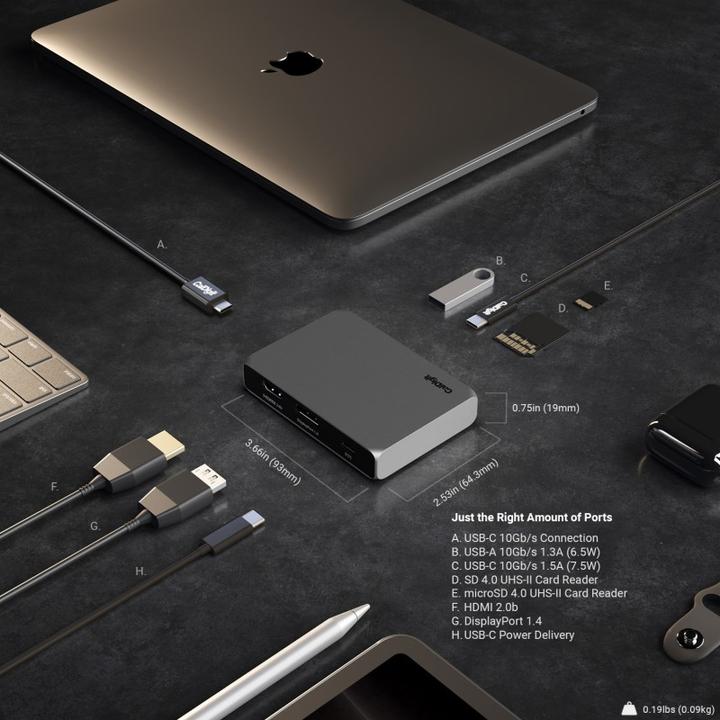 Immagine prodotto CalDigit Piccolo ufficio Home Office Dock (USB-C, 1 Porti)