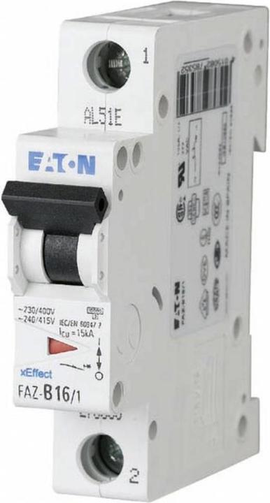 Produktbild Eaton Sicherungsautomat 1-polig Typ C 16A