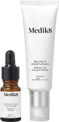 Actual product image Medik8 Balance Moisturiser with Glycolic Acid Activator (50 ml, Day cream)