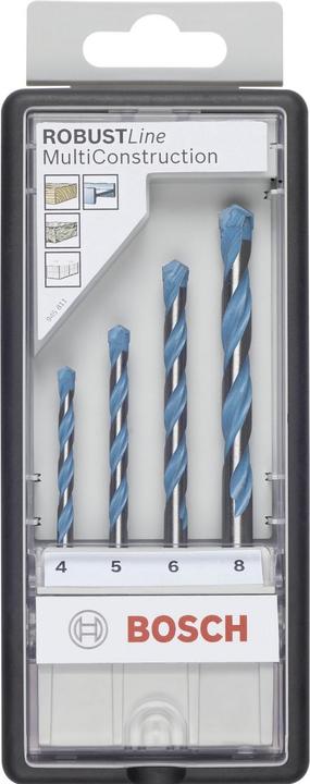Actual product image Bosch Professional Zubehör CYL-9 Multipurpose drill (4 mm, 5 mm, 6 mm, 8 mm)