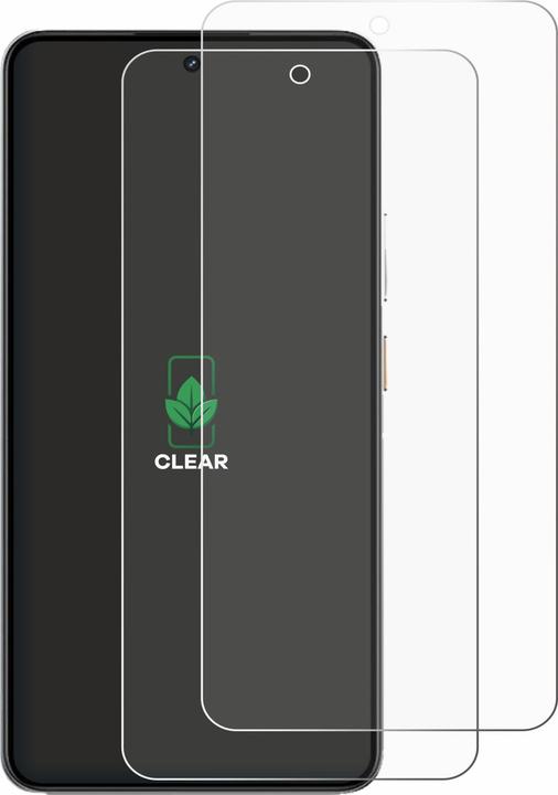 Produktbild ScreenLeaf Schutzfolie nachhaltiger Displayschutz Display Schutz Folie Klar Transparent (2 Stück, Samsung Galaxy Z Flip3)