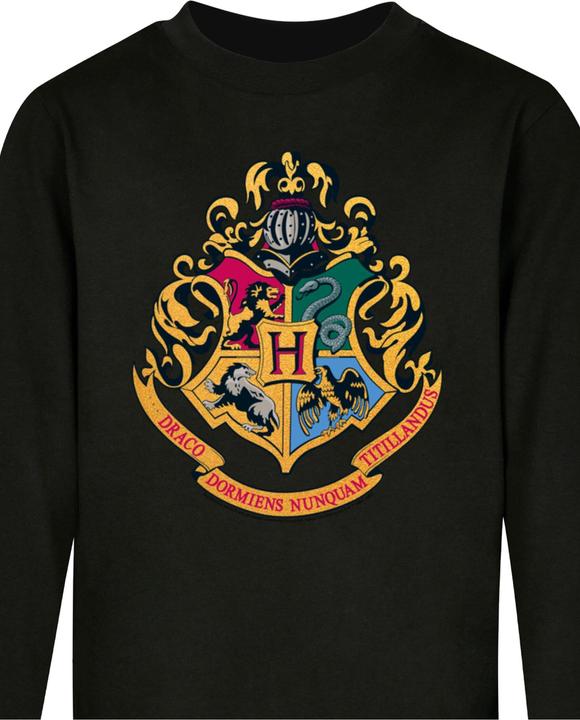 Immagine prodotto Absolute Cult Harry Potter per bambini - Maglia a maniche lunghe con stemma di Hogwarts - 124315 (146, 152)