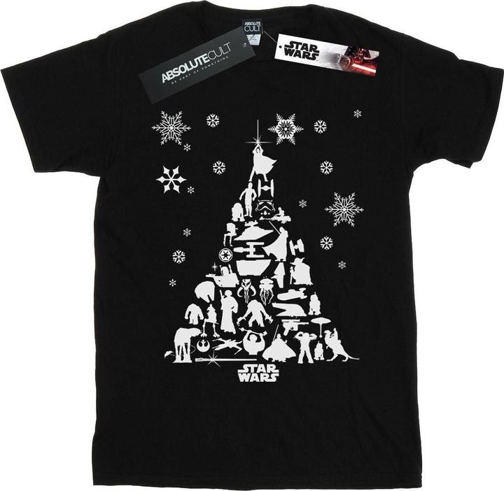 Star Wars Christmas Tree TShirt Jungen