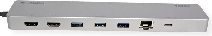 Actual product image Aten USB-C Multiport Dock 4K Dual Display (USB-C, 11 Ports)