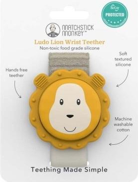 Image du produit Matchstick Monkey Anneau de dentition pour poignet Ludo Lion