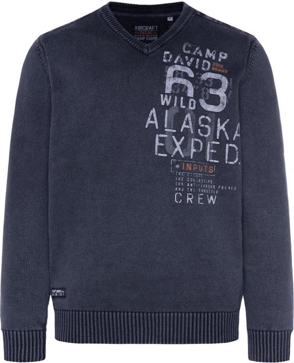 Produktbild Camp David Pullover Strickpullover V-Neck (S)