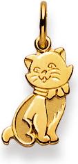 Image du produit Natsumi Schmuck Pendentif chat en or 18K/750 (750/18 K Or jaune)