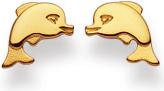 Image du produit Natsumi Schmuck Boucles d'oreilles dauphin or 18K/750 (750/18 K Or jaune)