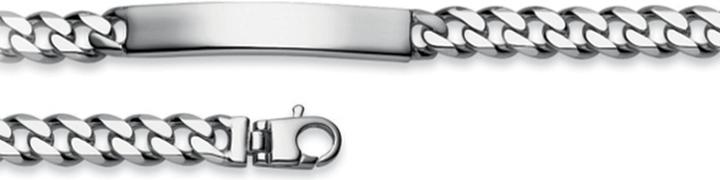 Natsumi Schmuck ID-Bracelet Silber 925 Panzer (21 cm, 925 Sterling Silber)